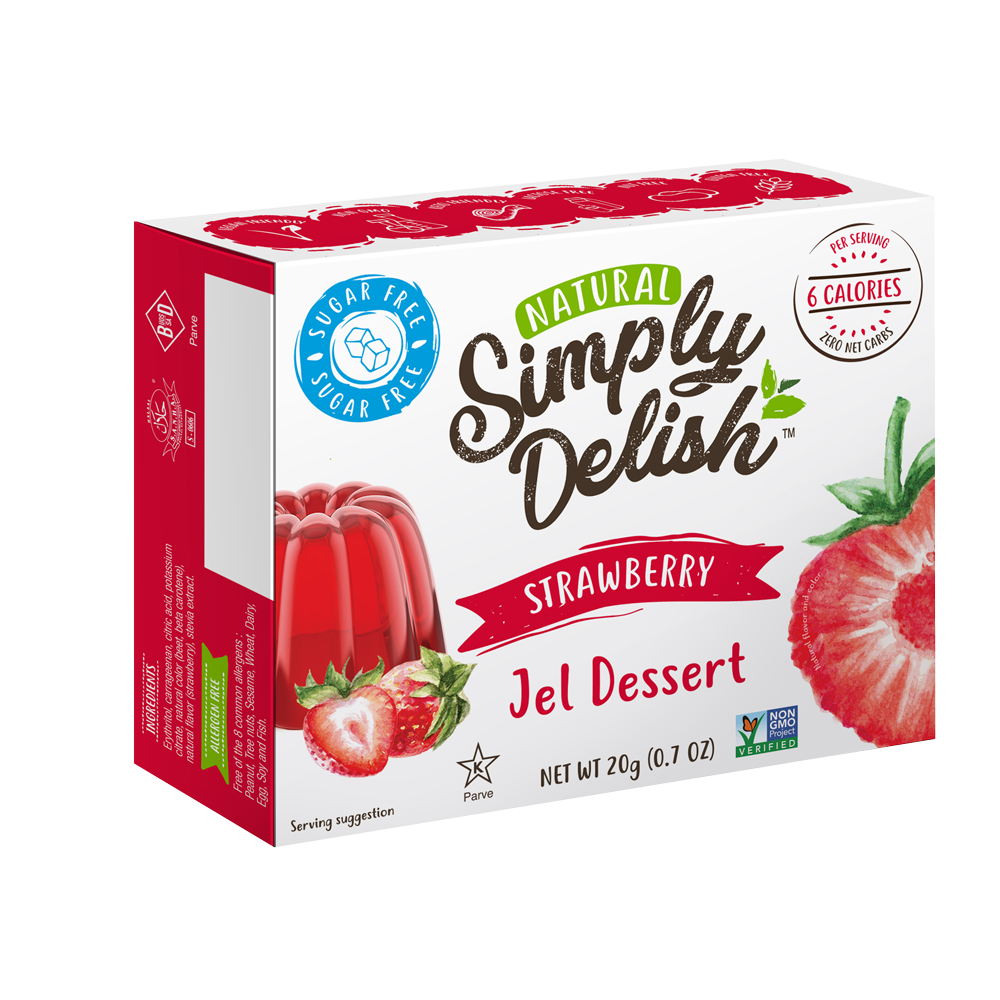 ROYAL - STRAWBERRY JELLY , BAG X 150 GR